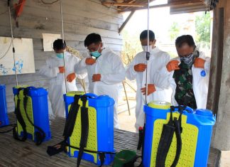 Forkopimda Kabupaten Tulang Bawang Bersatu Cegah Penularan Covid-19