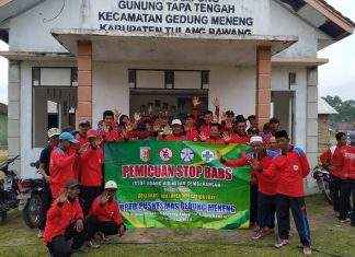 Katakan Tidak !! Dengan WC Cemplung, Kata Serda Widiyanto Babinsa Koramil 426-02/Menggala
