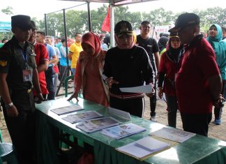 Bupati Tulang Bawang Apreseasi Kampanye Kreatif Werving Prajurit TNI oleh Kodim 0426