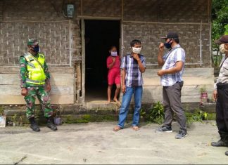 Kepala Kampung, Babinsa dan Babinkamtibmas, Cek Lapangan Yakinkan Penerima BLT Tepat Sasaran