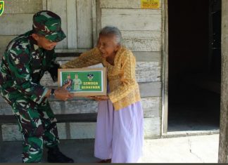 Dandim 0426 Berikan Kejutan Pada Hari Raya Idul Fitri