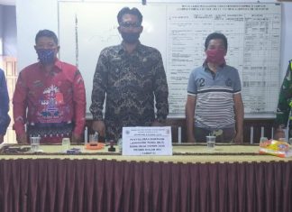 Pembagian BLT Tahap- II di Pasiran Jaya, ini Yang dilakukan Serda Priyo Santoso Babinsa Koramil 426-02 Menggala