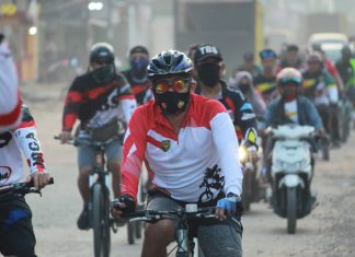 Dandim 0426 Dan KomunitasTBS Goes Bareng