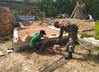 Serda Nazmi Bantu Warga Bangun Rumah