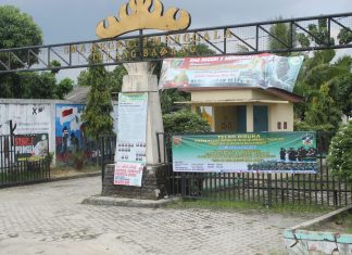 Sosialisasikan Rekrutmen Prajurit TNI- AD, Kodim 0426 Pasang Baner di Sekolah- Sekolah dan Tempat Strategis