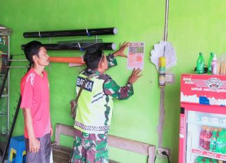 Sertu Widarsono Sosialisasikan Werving Masuk TNI- AD