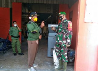 Ini Kata Babinsa Mesuji Saat Komunikasi Sosial di Desa Binaan