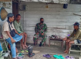 Keamanan Desa Menjadi Tanggung Jawab kita Semua, Kata Serda Susilo Babinsa Koramil Mesuji