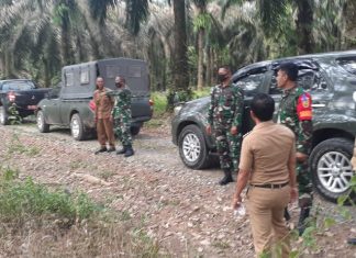 Dandim 0426 Dampingi Kazidam II SWJ Kunjungi Mesuji Tinjau Lokasi Batalyon
