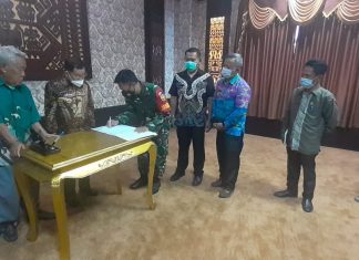 Kodim 0426 Terima Hibah Tanah Untuk TMMD