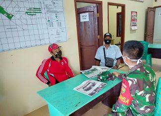 Ini Kata Sertu Asti Babinsa Koramil 426-05 Penawar Aji Saat Komsos di Duto Yoso Mulyo
