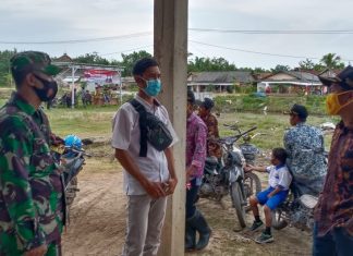 Aset Desa Harus Tetap dipelihara kata Serda Susilo Babinsa Koramil Mesuji