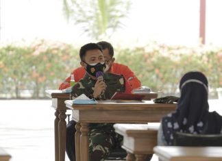 Dandim 0426 Tuba dan Jajarannya Siap Bertindak Tegas Tangani Covid-19
