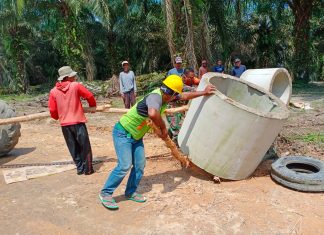 Pra TMMD ke- 112 Kodim 0426 Tuba Genjot Pembangunan Gorong- gorong