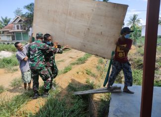 Kodim 0426 Tuba Siapkan Posko TMMD ke-112 di Gunung Tapa Ilir