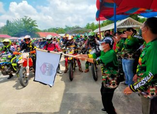 Danrem 043 dan Dandim 0426 Ikut Jelajah Alam Mesuji