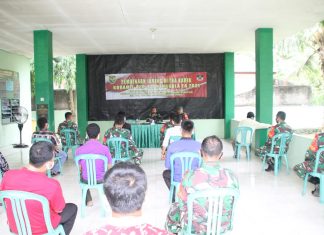 Korem 043 Berikan Pembinaan Mitra Kodim 0426