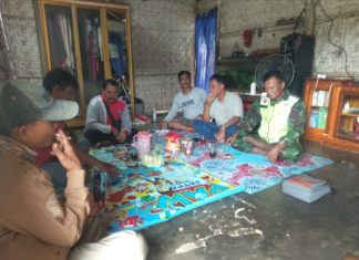 Pelda Ilyas Danpos Way Serdang Ajak Aparatur Desa Kawal Semua Program Untuk Kemajuan Desa