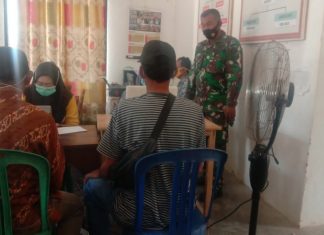 Serma Mugiyanto Himbau Masyarakat Ikuti Vaksinasi Massal Covid-19
