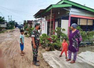Sertu Lilik Mudjio Meminta Seluruh Warga Taati Prokes