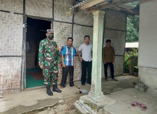 Babinsa Kampung Tiuh Tohow Menggalakan Pencegahan Demam Berdarah Dengan 3M