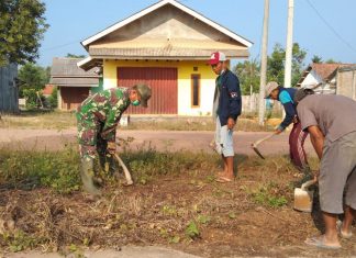 Gotong Royong Itu Sangat Penting Sebagai Ajang Silaturahmi Kata Sertu Sumatno