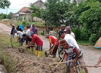 Koptu Purwanto Mengajak Warga Untuk Selalu Budayakan Gotong Royong