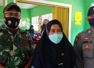 Serda Dodi Pantau Langsung Vaksinasi Anak di SDN 05 Simpang Pamatang
