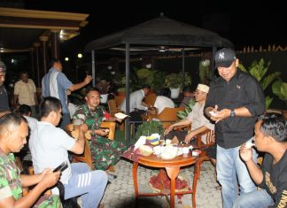 Dandim 0426/TB Letkol Kav Joko Sunarto Gelar Komsos Dengan Tokoh Adat dan Agama
