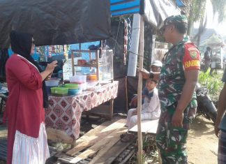 Serda Eeng Saepulah Ingatkan Pedagang Harus Tetap Taati Prokes Covid-19