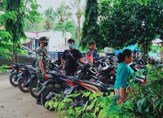Sertu Heri Iswanto Berharap Warga Tetap Kompak dan Disiplin Patuhi Prokes
