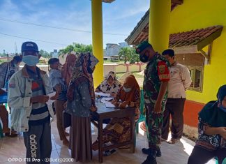 Serda Windu Mengajak Masyarakat Binaanya Melakukan Suntik Vaksin