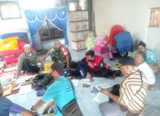 Sertu Yohanes Mengajak Masyarakat Tetap Patuhi Prokes dan Suntik Vaksin