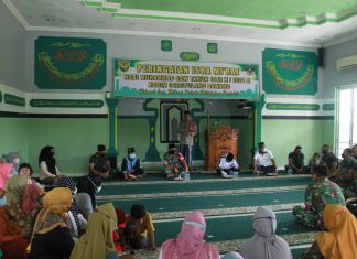 Kodim 0426/TB Peringati Isra’Mi’raj Dengan Tema”Hikmah Isra’Mi’raj Dalam Kehidupan Prajurit”
