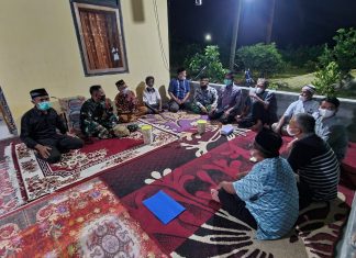 Sertu Widarsono Mengajak Masyarakat Menjaga Kondusivitas Wilayah Saat Pilkakam Serentak