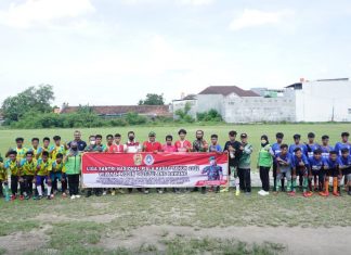Dandim 0426 Tuba Letkol Kav Joko Sunarto,S.Sos,M.Han Buka Langsung Liga Santri Nasional Piala KASAD TA.2022