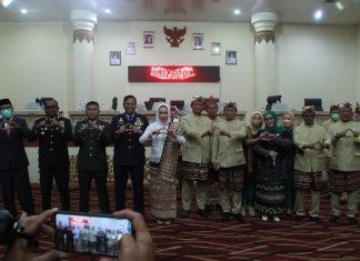 Dandim 0426 Hadiri Rapat Paripurna Istimewa Dalam Rangka HUT Tuba ke 25 di Kantor DPRD Tuba