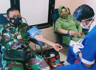 Memperingati HUT Persit KCK ke-76,Kodim 0426/TB Gelar Aksi Donor Darah di RSUD Menggala