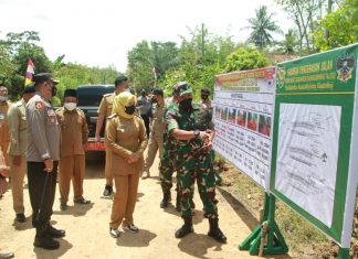 Karya Bakti TNI Kodim 0426/TB TA.2022 Resmi di Buka Oleh Wakil Bupati Mesuji