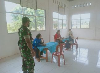 Koptu Aris Kusdiarto Himbau Kader PKK Untuk Selalu Menjaga Protokol Kesehatan