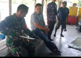 Sertu Widarsono Mengajak Kedua Belah Pihak Yang Berselisih Paham Dapat di Selesaikan Dengan Kekeluargaan