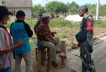Ciptakan Lingkungan Yang Indah dan Sehat,Serda Jumono Minta Masyarakat Menjaga Lingkungan Bersih
