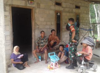 Terus JagaHubungan Baik, Koptu Priyanto Melaksanakan Komsos Dengan Warga Binaan