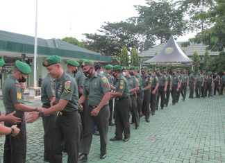 Kodim 0426 Tuba, Gelar Acara Halal Bihalal di Lapangan Pamungkas Makodim