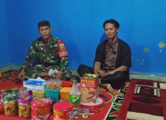 Babinsa Koramil 426-03/Rwj, Gandeng Tokoh Pemuda Agar Terciptanya Keaman dan Ketertiban Antar Pemuda