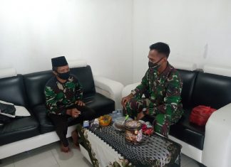 Serda Sutrisno Wibowo Melaksanakan Komsos Dengan Warga binaan Dalam Rangka Pembinaan Teritorial