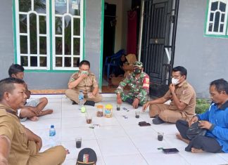 Sertu Lilik M dan Aparatur Kampung Gelar Silaturahmi Dengan Warga Binaan