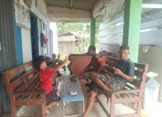 Serka Exnasius Mengajak Masyarakat Agar Selalu Menjaga Keamanan dan Ketertiban Desa