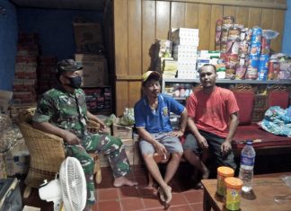 Serma Selamat Ingatkan Masyarakat Untuk Selalu Jaga Kebersihan Lingkungan