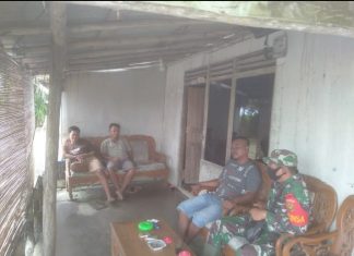 Babinsa Desa Sindang Makmur, Ajak Masyarakat Cegah DBD Dengan Menjaga Kebersihan Lingkungan